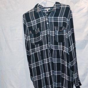 Plaid Maurice's dress